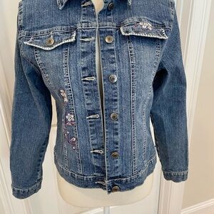 Embroidered Denim Jacket